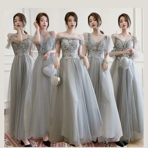 Платье подружки невесты, длинная юбка, коллекция 2022