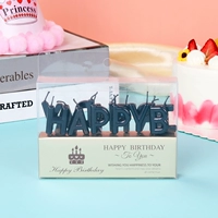 Золото -начищенная Happy Candle 10 коробок черные