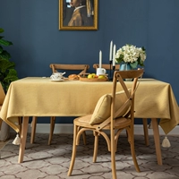 Nordic Light Luxury American Country Retro Western Restaurant Cafe Jacquard Tassel Tea Tabloth Round Tablecloth Настраиваемая