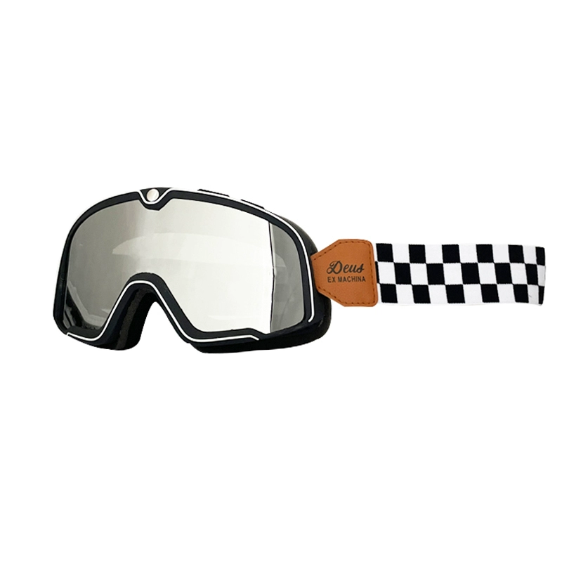 kính bảo hộ chống bụi Kính xe máy 100% chống sương mù kính Harley retro off-road cưỡi đầu máy chống gió và cát mũ bảo hiểm kính kính bảo hộ 3m kính bảo hộ y tế 
