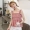Kẻ Sọc ngọt ngào Xếp Li Bằng Gỗ Earmuffs Tank Top Vest Nữ Mùa Hè Hàn Quốc Sinh Viên Hoang Dã Mỏng Mỏng Skinny Top áo kiểu công sở