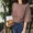 2018 mùa xuân mới Hồng Kông phong cách retro Hàn Quốc phiên bản của sang trọng lỏng mỏng màu rắn vòng cổ áo thun ngắn tay t-shirt nữ triều áo sơ mi sọc caro