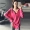 Cô gái thể hình lỏng lẻo phiên bản dài thể thao áo thun co giãn nhanh khô chạy áo sơ mi Hàn Quốc áo hông yoga dài tay - Áo phông thể thao