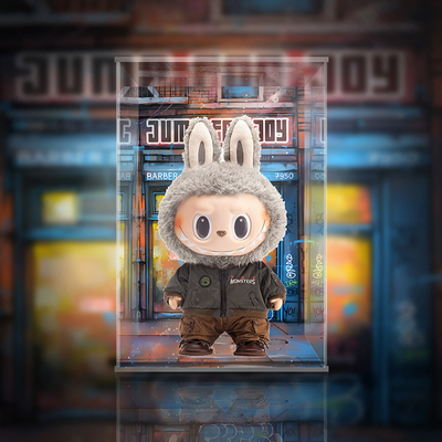 taobao agent 【Move】Bubble Mart Labubu Jump for Joy Glipper Pocel Plush Doll Play Show Display Box