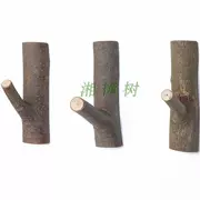 Retro chi nhánh mộc cây gỗ vỏ cây treo móc mục vụ đơn giản sáng tạo cành cây trang trí bằng tay móc móc