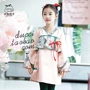 Cô gái retro váy dài tay mùa thu gió quốc gia trẻ em Váy Hanfu kiểu Trung Quốc xúng xính váy công chúa đầm công chúa cho bé