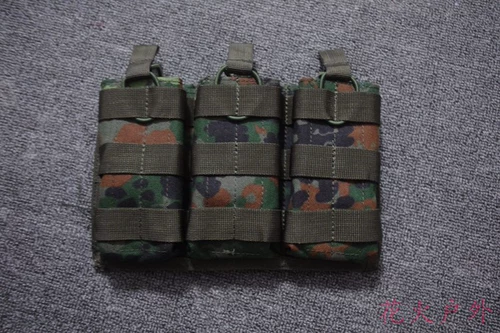 Немецкая камуфляж Тройная сумка Несерман Британская версия 1000D Нейлоновая ткань водонепроницаемое покрытие