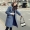 Áo khoác len nữ mùa thu đông phiên bản Hàn Quốc 2019 khí chất mới quý cô retro dài len giản dị - Áo Hàn Quốc áo dạ nữ dáng suông dài