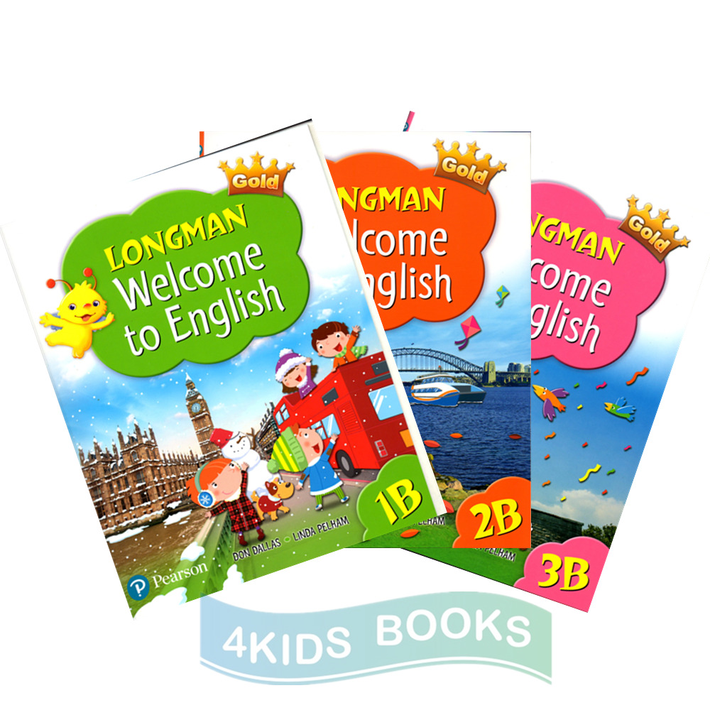 新版香港朗文英语教材longman wele to english gold 1b/2b/3b 广州