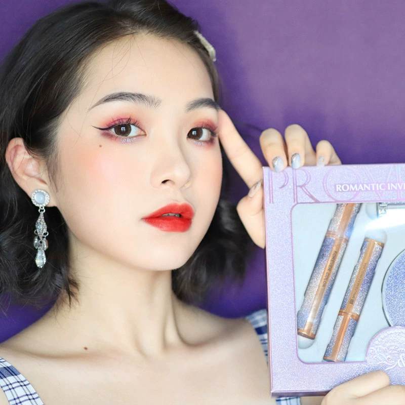 Xingmeng Qiyuan Beauty Makeup Set Lipstick Eyeshadow Mascara Hoàn thành Bộ mỹ phẩm cho người mới bắt đầu Star Set - Bộ trang điểm
