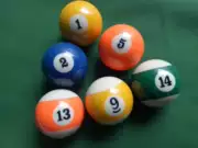 Phế liệu 16 màu billiards Mỹ đen 8 bida tiêu chuẩn lớn billiard cue bóng fancy zero bóng mua duy nhất