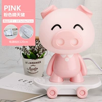 Симпатичная свинья розовая