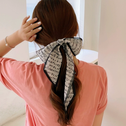 Заколка для волос с бантиком, повязка на голову, сетка для волос, хвостик, резинка для волос, аксессуар для волос, 2021 года, популярно в интернете