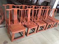 Вьетнамская мебель из красного дерева, полупрофильное кресло из розового дерева, Мьянма/Лаос Розовая дерева и настройка