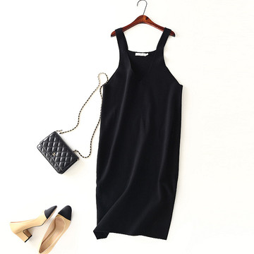 衣服 时尚女装 通勤套装 14839 花丫家 简约通勤百搭款 v领口 开衩后