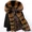Mùa đông 2018 của phụ nữ mới tất cả áo khoác lông cáo trong cổ áo lông dài để vượt qua áo bông dày - Faux Fur
