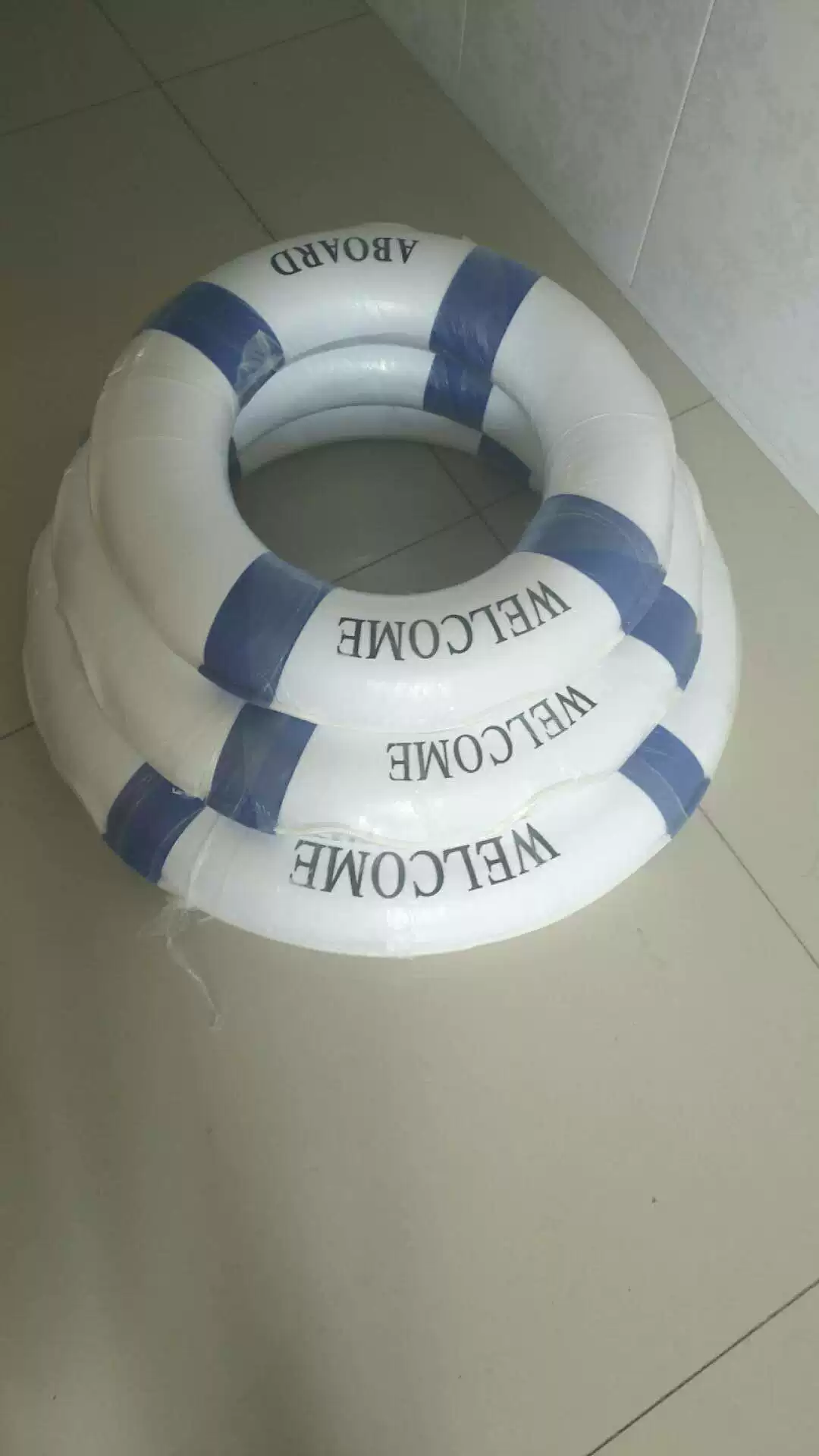 Морской пластикoвый оранжевый надувной круг для взрослых, плавательный бассейн из пены, увеличенная толщина