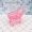 Bánh phụ kiện màu hồng da báo mua sắm cô gái trái tim trang trí giỏ hàng nhỏ trang trí sinh nhật dễ thương búp bê da báo nghịch ngợm - Trang trí nội thất