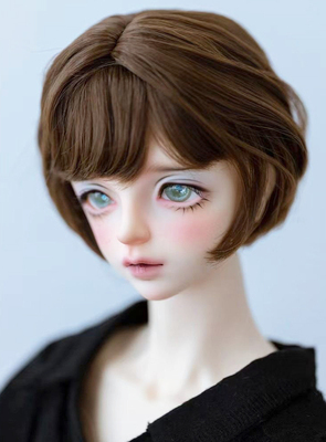 taobao agent 3 points BJD/SD doll wigs 346 points daily short hair fake fake furry mushroom head short hair 1/3 1/4