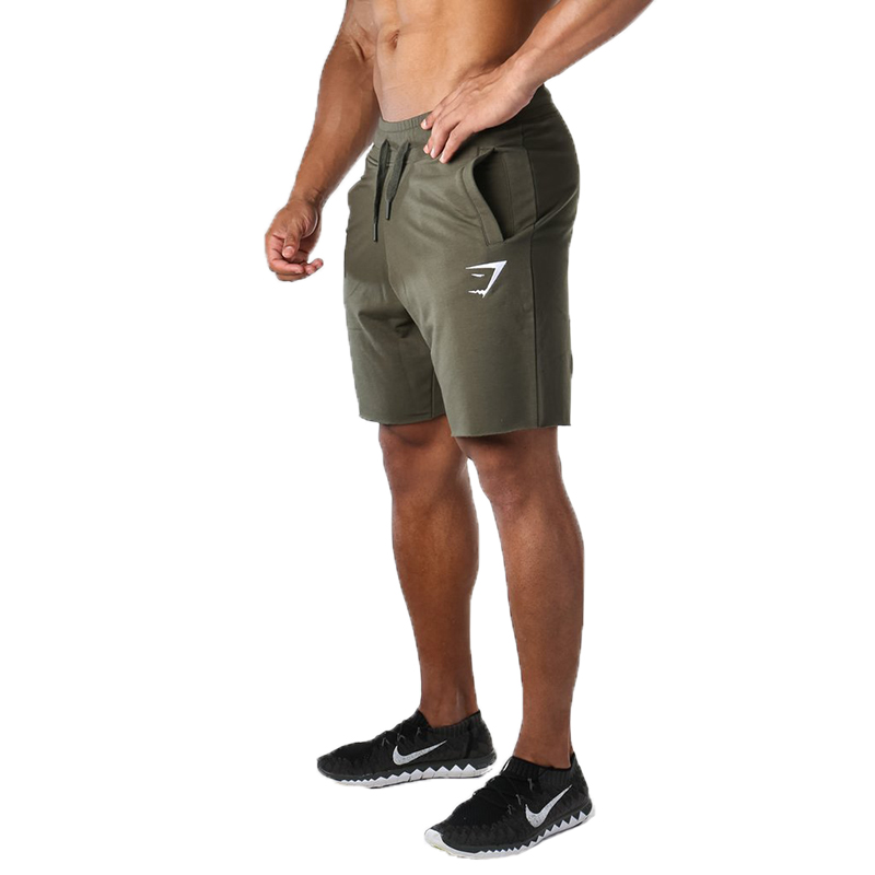 Army greenMuscle brothers New products man motion shorts run Bodybuilding Quick drying leisure time Capris Thin easy Basketball pants