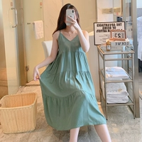 M1702 Юбка-зеленый