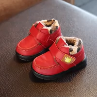 Обувь для раннего возраста для девочек, демисезонные зимние детские ботинки, 0-1 лет, 1-2-3 лет