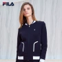 FILA Fila nữ áo khoác mới đan đồng phục bóng chày áo khoác thể thao nữ | 26743752 mẫu áo thể thao đẹp