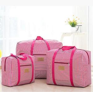 Túi du lịch xách tay nữ di động gấp lưu trữ túi dung lượng lớn túi duffel túi thể dục nam có thể kéo xe đẩy hành lý
