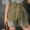 Dora Chaoren Hall Hồng Kông hương vị retro chic loose phần dài T-Shirt + dây đai bất thường váy phù hợp với phụ nữ