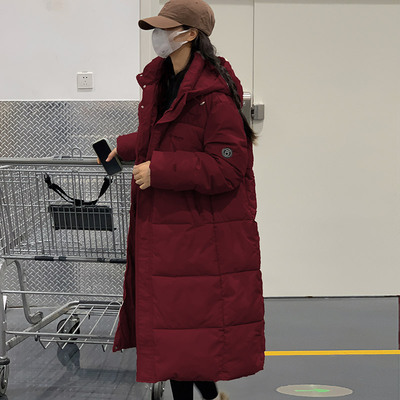 taobao agent Demi-season down jacket, hoody, plus size, increased thickness, fitted