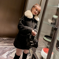 Зимняя куртка, пальто, 2019, популярно в интернете, в западном стиле, в стиле Шанель, в корейском стиле, оверсайз, увеличенная толщина