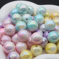 Двухцветный, кремовый, 16mm