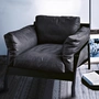 sáp dầu nordic sofa da retro LOFT ánh sáng sắt wrought hiện đại nhỏ gọn ghế sofa da cao cấp lớp đầu tiên của da ba-bit - Ghế sô pha ghế sofa phòng ngủ