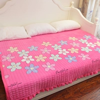 Pha lê giường nhung che Taikang che bề mặt lớn để tăng số lượng ab mặt chăn bông mat tatami tờ đơn Taikang - Trải giường ga trải giường mùa hè