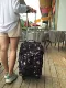 Xe đẩy nữ xách tay nhẹ túi du lịch xe đẩy bảng khung vải in vali unisex 20 inch - Va li