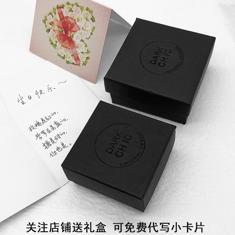 [Pay Attention To Shop] & [Collect Baby] & Gift Boxpersonality Retro Demonic Blue eyes Necklace male tide Domineering Hip hop Punk gemstone Magic eye Titanium steel Sweater Pendants