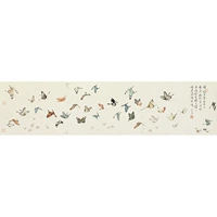 Tô Châu thêu DIY kit mới bắt đầu một trăm con bướm mẫu thêu sơ đồ bướm Tranh Tự tay sơn trang trí - Bộ dụng cụ thêu tranh thêu cây kim tiền