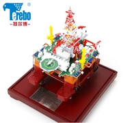 1: 700 Quốc Gia Trung Quốc Offshore Dầu 981 nước sâu bán chìm khoan nền tảng mô hình tĩnh thành mô phỏng đồ trang trí