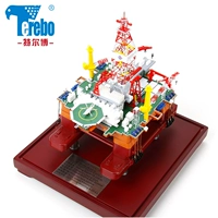 1: 700 Quốc Gia Trung Quốc Offshore Dầu 981 nước sâu bán chìm khoan nền tảng mô hình tĩnh thành mô phỏng đồ trang trí xe hơi mô hình