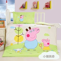 100% cotton trẻ em quilt cover mảnh duy nhất phim hoạt hình quilt mẫu giáo bắt đầu trường ba mảnh bé quilt cover sheets chăn điện