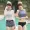 Đồ bơi mới của nữ võ sĩ bikini 4 mảnh Đồ bơi nữ được hỗ trợ bằng thép mỏng thu thập áo tắm suối nước nóng tăng bốn - Bikinis bộ quần áo bơi dài tay nữ