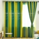 Занавеса-темно-зеленый+светло-зеленый
