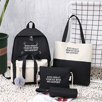 Ранец, брендовая сумка через плечо, вместительный и большой рюкзак, в корейском стиле, для средней школы
