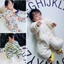 Babyiesies mùa thu và mùa đông flannel hai lớp dày chia túi ngủ bé trai và bé gái jumpsuit trẻ em bộ khủng long bé trai