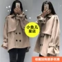 Áo len nữ nổi tiếng Xiaoxiangfeng mùa đông mới 2018 áo phổ biến phiên bản Hàn Quốc của áo choàng ngắn học sinh lỏng lẻo áo phao dáng dài hàn quốc