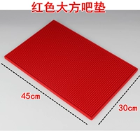Красная отличная прокладка высокого качества ПВХ (45*30)