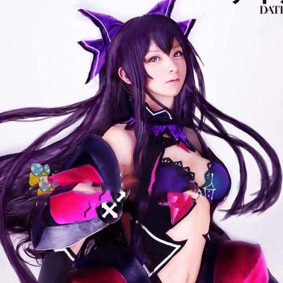 taobao agent Purple split wig, cosplay