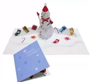 DIY tay lắp ráp ba chiều mô hình giấy Giáng Sinh handmade thiệp chúc mừng ba chiều mô hình giấy 3D origami đồ chơi trẻ em