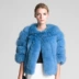 Áo khoác lông chống biển mới cho nữ lông cáo ngắn toàn bộ da thon gọn giảm béo mùa đông - Faux Fur áo dạ ép lông cừu Faux Fur