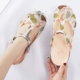 VEBLEN giày lỗ chính hãng của phụ nữ giày đi biển mùa hè chống trơn trượt dày dép đế mềm và dép bên ngoài mang gót nêm 2022 mới